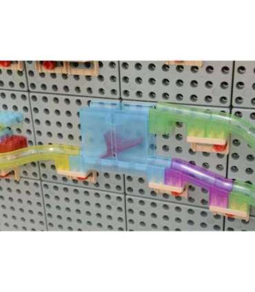 MASTERKIDZ Zestaw Konstrukcyjny Tor dla Piłek Tablica STEM 209elementów