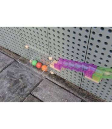 MASTERKIDZ Zestaw Konstrukcyjny Tor dla Piłek Tablica STEM 209elementów