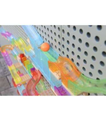 MASTERKIDZ Zestaw Konstrukcyjny Tor dla Piłek Tablica STEM 209elementów