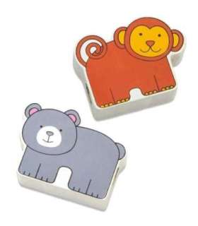 VIGA Drewniana Nawlekanka Przeplatanka Klocki Safari ZOO