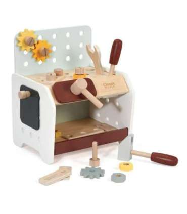 CLASSIC WORLD Drewniany Warsztat Małego Majsterkowicza z Narzędziami