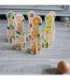 CLASSIC WORLD Wooden Bowling Game for Children 6 pcs + Ball
