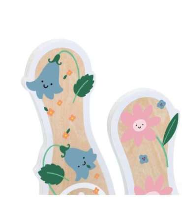 CLASSIC WORLD Wooden Bowling Game for Children 6 pcs + Ball