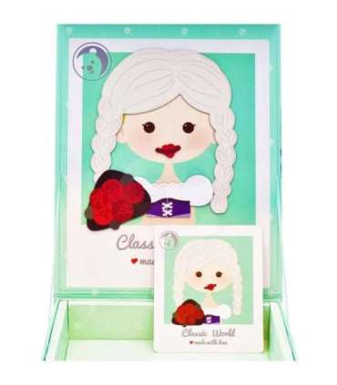 CLASSIC WORLD магнитный пазл «Принцессы», 44 шт.