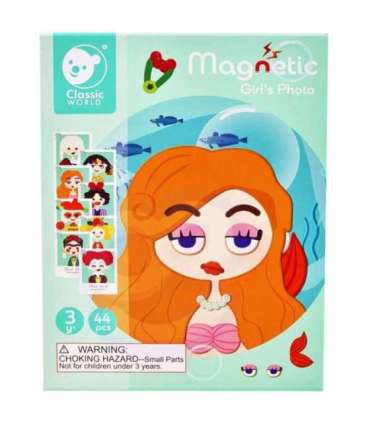 CLASSIC WORLD магнитный пазл «Принцессы», 44 шт.