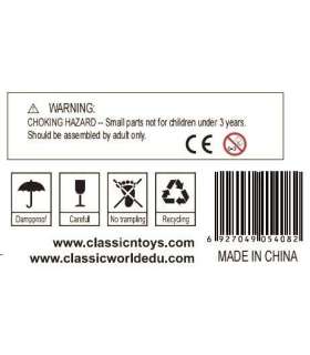 CLASSIC WORLD EDU Obrotowy Stojak na Kubeczki z Farbą + Pojemniki