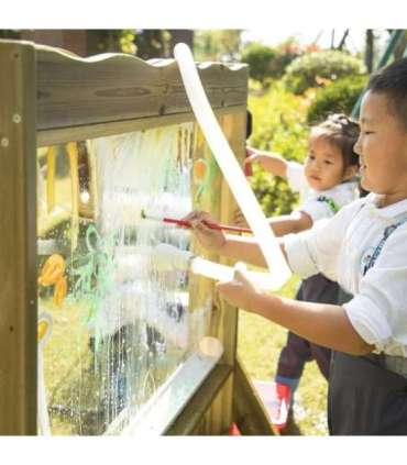 CLASSIC WORLD EDU Zestaw Dwustronna Tablica Sztaluga do Malowania Z Pompą Wody