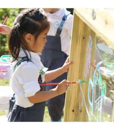 CLASSIC WORLD EDU Zestaw Dwustronna Tablica Sztaluga do Malowania Z Pompą Wody