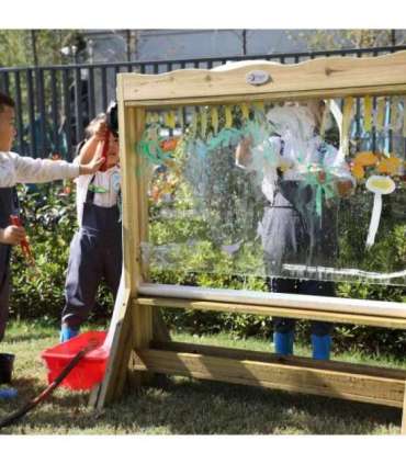 CLASSIC WORLD EDU Zestaw Dwustronna Tablica Sztaluga do Malowania Z Pompą Wody