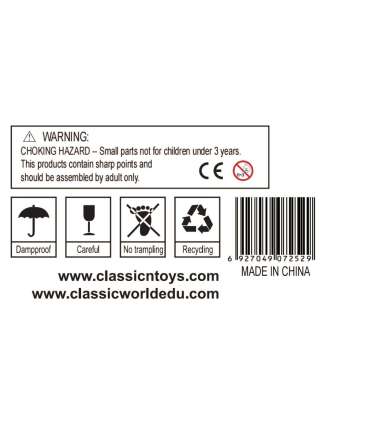 CLASSIC WORLD EDU Zestaw Dwustronna Tablica Sztaluga do Malowania Z Pompą Wody