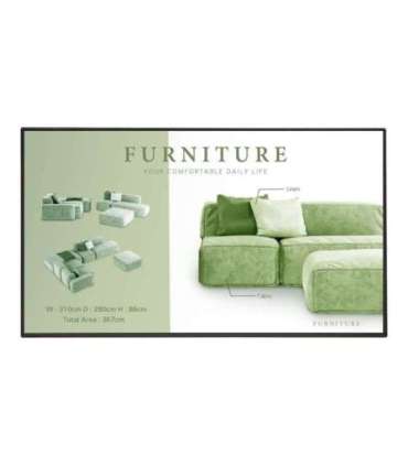 LG 65UM5N-H 65 " Landscape/Portrait 24/7 webOS Wi-Fi 500 cd/m² 178 ° 178 °