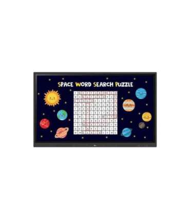 LG UHD IR-Type Touch Interactive Digital Board 75TR3DK-B 75 " 390 cd/m² Landscape 16/7 Android Wi-Fi |