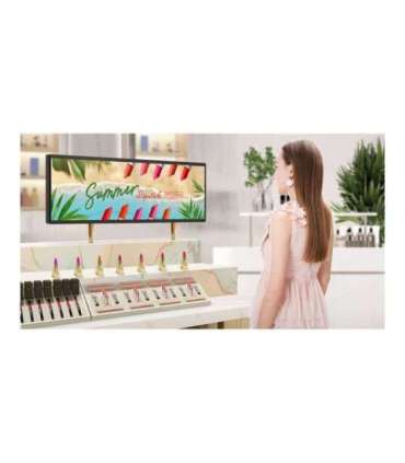 LG Ultra Stretch Signage 37BH7N-H 37 " 700 cd/m² Landscape/Portrait 24/7 WebOS 14 ms 178 ° 178 °