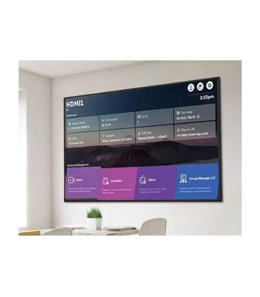LG 75UH5N-M 75 " Landscape/Portrait 24/7 webOS Wi-Fi 500 cd/m² 8 ms 178 ° 178 °
