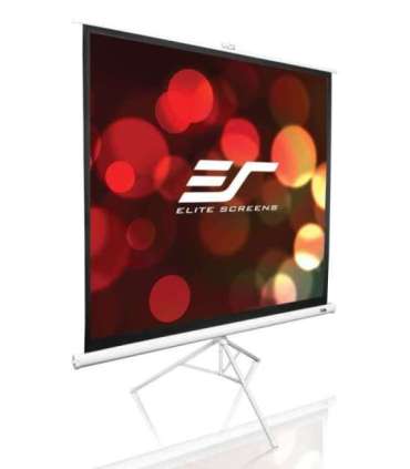 Elite Screens Tripod Series T113NWS1 Diagonal 113 " 1:1 Viewable screen width (W) 203 cm White