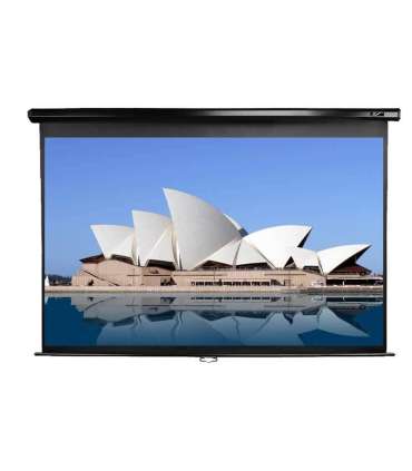 Elite Screens Manual Series M128UWX Diagonal 128 " 16:10 Viewable screen width (W) 275 cm Black