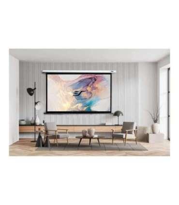 Elite Screens Spectrum Series Electric125XH Diagonal 125 " 16:9 Viewable screen width (W) 277 cm White