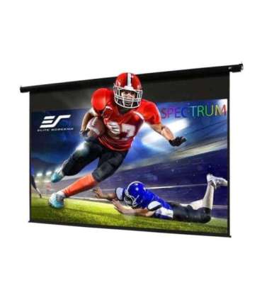 Elite Screens Spectrum Series Electric110H Diagonal 110 " 16:9 Viewable screen width (W) 244 cm Black