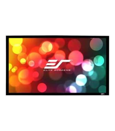 Elite Screens SableFrame Series ER100WH1 Diagonal 100 " 16:9 Viewable screen width (W) 221 cm Black