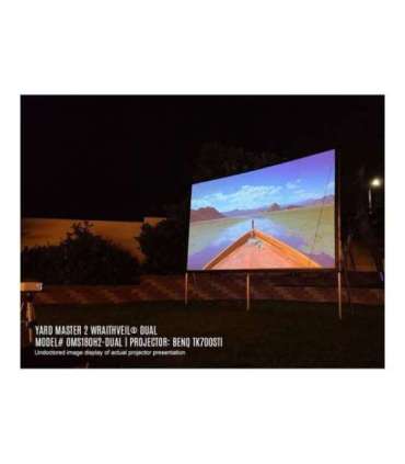 Elite Screens Yard Master 2 Mobile Outdoor screen CineWhite OMS100H2 Diagonal 100 " 16:9 Viewable screen width