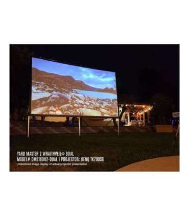 Elite Screens Yard Master 2 Mobile Outdoor screen CineWhite OMS100H2 Diagonal 100 " 16:9 Viewable screen width