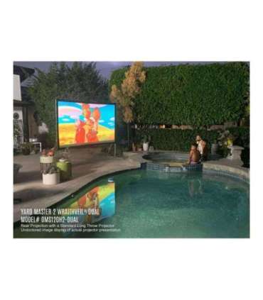 Elite Screens Yard Master 2 Mobile Outdoor screen CineWhite OMS100H2 Diagonal 100 " 16:9 Viewable screen width