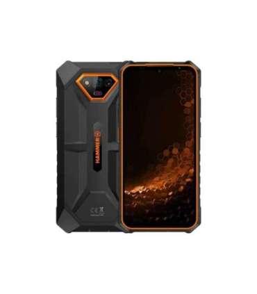 Hammer Iron V Orange 6.5 " IPS 1600 x 720 pixels Mediatek Helio G36 Internal RAM 6 GB 64 GB microSD