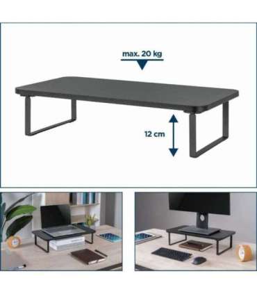 Gembird MS-TABLE-03 monitor mount / stand Desk Black