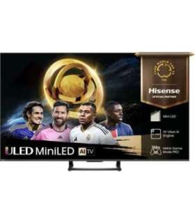 Hisense 55U7Q 139.7 cm (55") 4K Ultra HD Smart TV Wi-Fi Black 450 cd/m²
