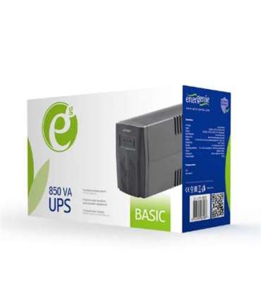 EnerGenie EG-UPS-B850 "Basic 850" UPS, Shuko output sockets 850 VA 220V±25% V AC 220V±10% V
