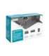 Digitus All-in-One UPS All-in-One UPS, 600VA/360W, LED 12V/7Ah x1, 4x CEE 7/7,3x IEC C13, USB, RJ45 600 VA 360 W