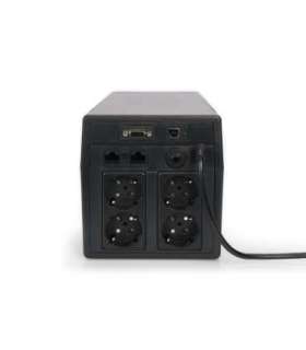 Digitus Line-Interactive UPS Line-Interactive UPS DN-170076, 2000VA/1200W 12V/9Ah x2 battery, 4x CEE 7/7, USB,