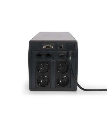 Digitus Line-Interactive UPS Line-Interactive UPS DN-170076, 2000VA/1200W 12V/9Ah x2 battery, 4x CEE 7/7, USB,