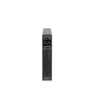 DIGITUS OnLine UPS, rack/tower, 3000VA, 3000W, LCD, 8 x C13, 1 x C19, RS-232, USB, SNMP card (optional), relay card