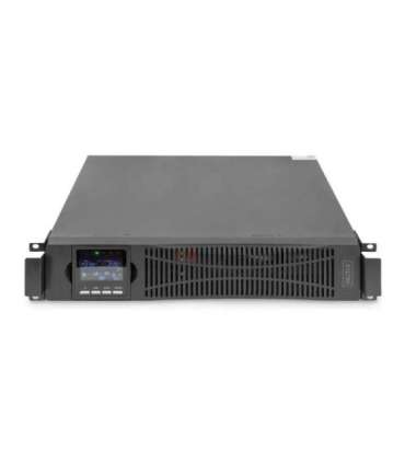 DIGITUS OnLine UPS, rack/tower, 3000VA, 3000W, LCD, 8 x C13, 1 x C19, RS-232, USB, SNMP card (optional), relay card