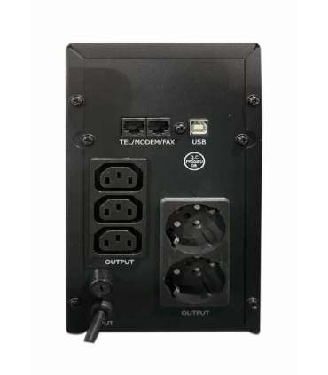 EnerGenie UPS with USB and LCD display EG-UPS-035 2000 VA 1200 W