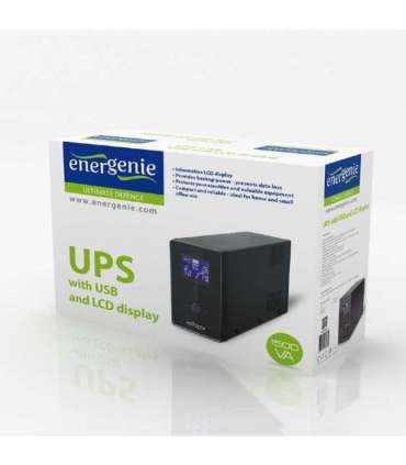 EnerGenie UPS with USB and LCD display EG-UPS-035 2000 VA 1200 W
