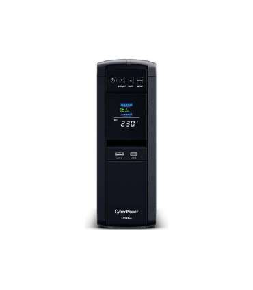CyberPower PFC Sinewave UPS Series CP1350PFCLCD 1350 VA 880 W 144 V 88 V NEMA 5-15P, 5 ft. cord