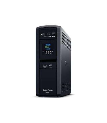 CyberPower PFC Sinewave UPS Series CP1350PFCLCD 1350 VA 880 W 144 V 88 V NEMA 5-15P, 5 ft. cord