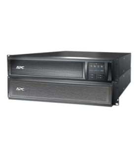 APC Smart-UPS X, LINE Interactive, 1500VA, Rack/tower convertible 2U, 230V, 8x C13 IEC, NMC, Extended runtime, Black |