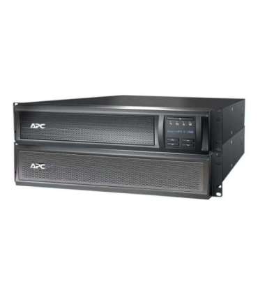 APC Smart-UPS X, LINE Interactive, 1500VA, Rack/tower convertible 2U, 230V, 8x C13 IEC, NMC, Extended runtime, Black |
