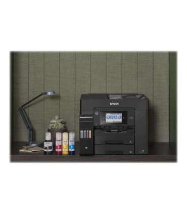 Epson Multifunctional Printer EcoTank L6570 Inkjet Colour Inkjet Multifunctional Printer A4 Wi-Fi Black