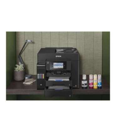 Epson Multifunctional Printer EcoTank L6550 Inkjet Colour Inkjet Multifunctional Printer A4 Wi-Fi Black