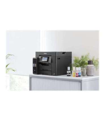 Epson Multifunctional Printer EcoTank L6550 Inkjet Colour Inkjet Multifunctional Printer A4 Wi-Fi Black