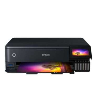 Epson Multifunctional Printer EcoTank L8180 Inkjet Colour Inkjet Multifunctional Printer A3+ Wi-Fi Black