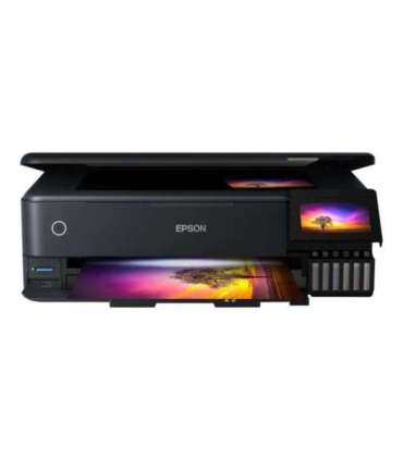 Epson Multifunctional Printer EcoTank L8180 Inkjet Colour Inkjet Multifunctional Printer A3+ Wi-Fi Black