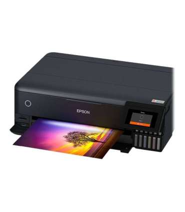 Epson Multifunctional Printer EcoTank L8180 Inkjet Colour Inkjet Multifunctional Printer A3+ Wi-Fi Black