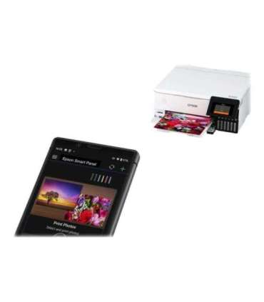 Epson Wireless Photo Printer EcoTank L8160 Inkjet Colour Inkjet Multifunctional Printer A4 Wi-Fi Grey