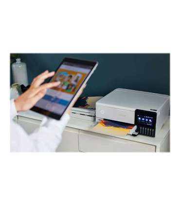 Epson Wireless Photo Printer EcoTank L8160 Inkjet Colour Inkjet Multifunctional Printer A4 Wi-Fi Grey
