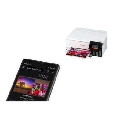 Epson Wireless Photo Printer EcoTank L8160 Inkjet Colour Inkjet Multifunctional Printer A4 Wi-Fi Grey